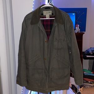L.L. Bean Original Canvas Wool Barn Field Coat